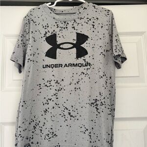 Under Armour Kids Gray Speckled Tee
